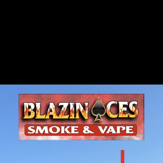 Blazin Aces Smoke & Vape Logo