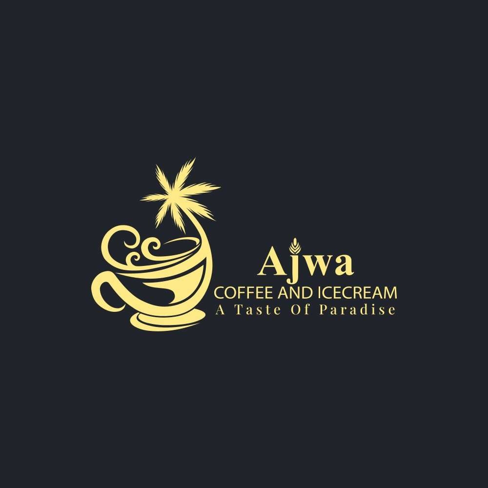 Ajwa Coffee & Ice Cream Logo