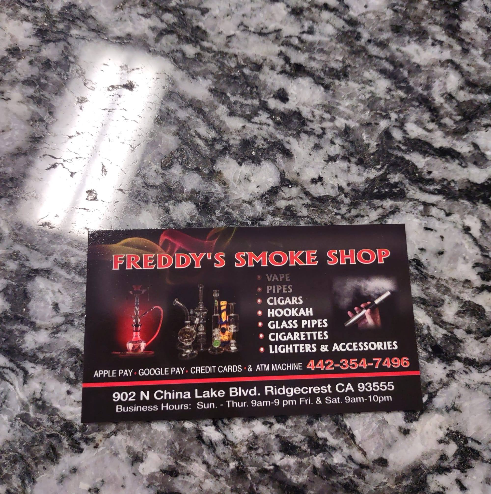 Freddy's Smoke Shop - N China Logo