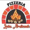 Leña Ardiendo Pizzeria Logo