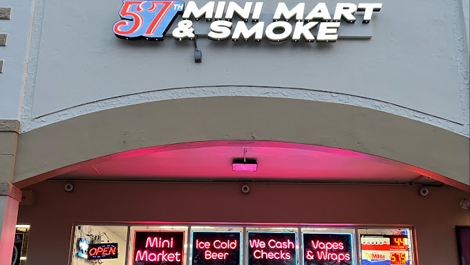 57th Mini Mart & Smoke Logo