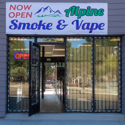 Alpine Smoke And Vape - Alpine Logo