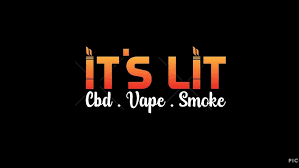 ITS LIT CBD VAPE SMOKE -Spring Logo