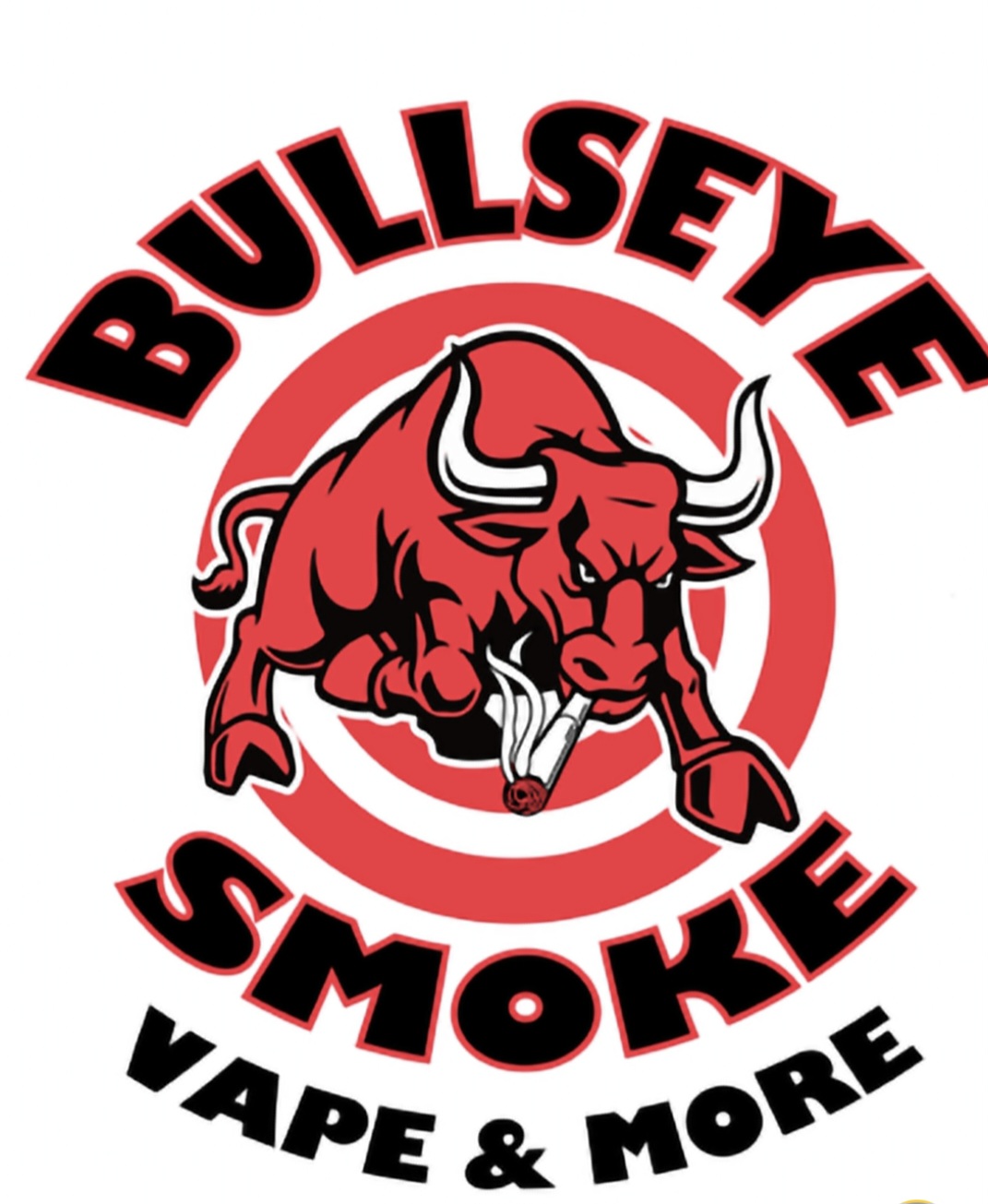 Bullseye Smoke Vape & More  Logo