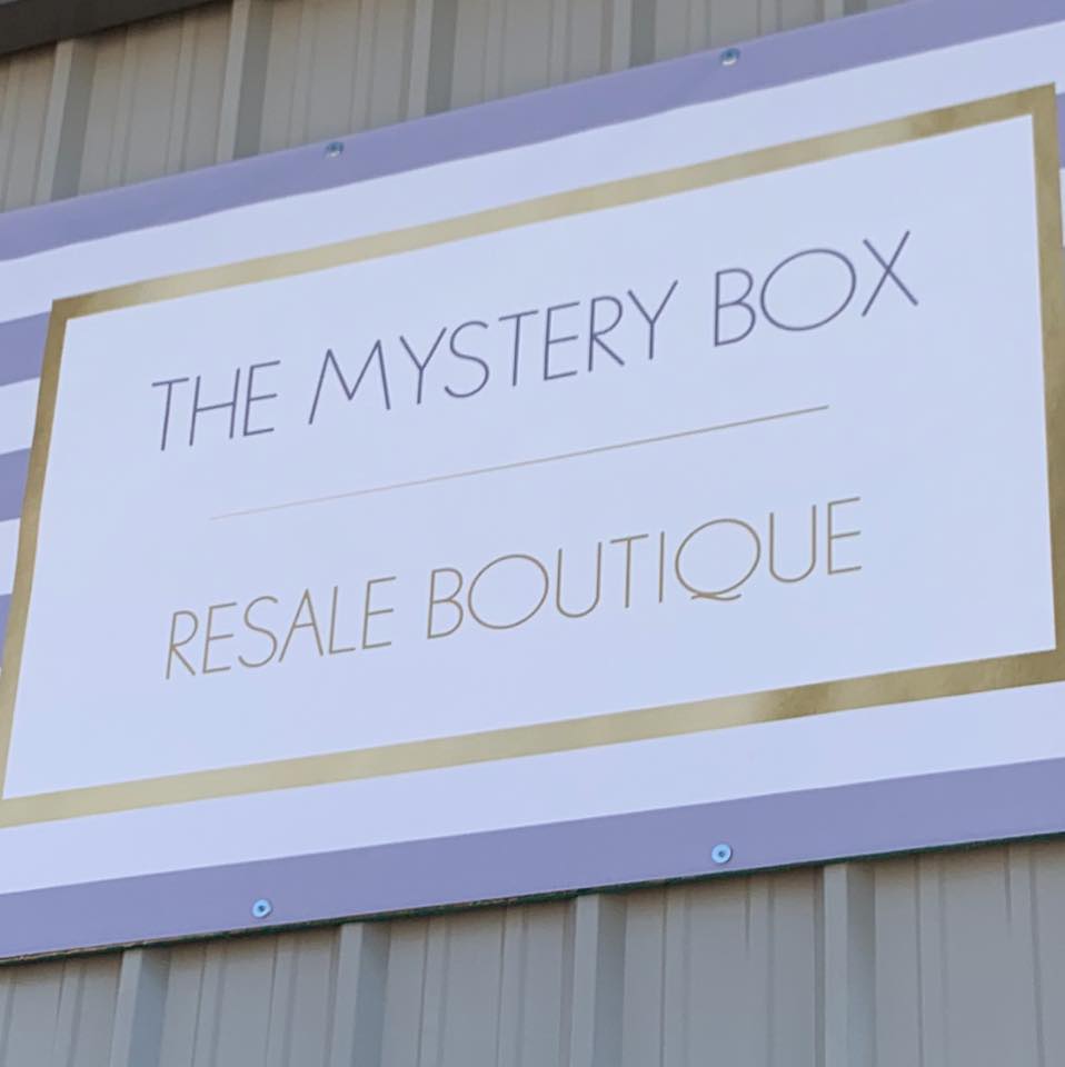 The Mystery Box Upscale Resale Logo