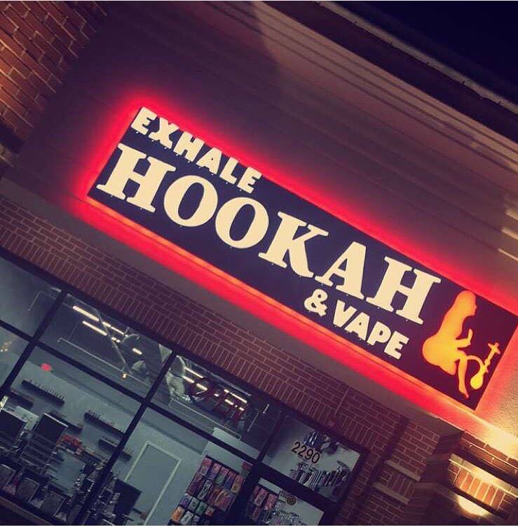 Exhale Hookah and Vape Shop  Logo