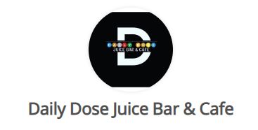 Daily Dose Juice Bar and Cafe Logo