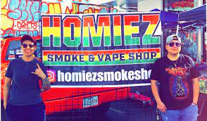 Homiez Smoke Shop - E Freeway Logo