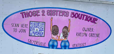 Those 2 Sisters Boutique Logo