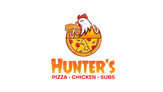 Hunter's Pizza Chicken & Subs Logo