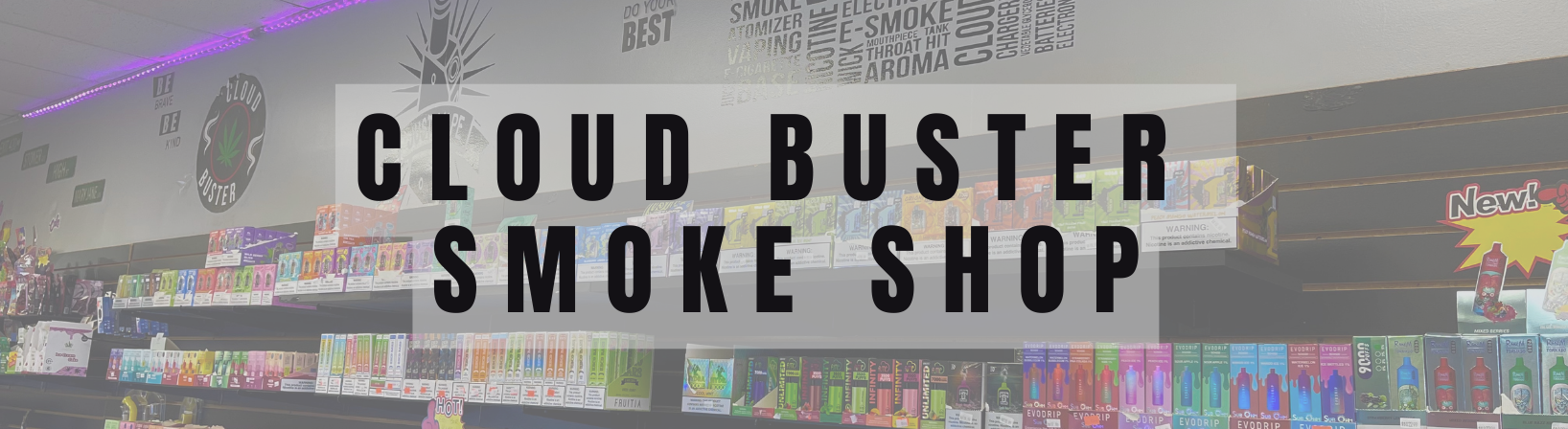 Cloud Buster Smoke Shop- Alton Logo