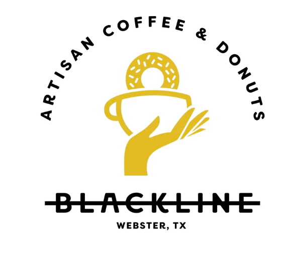 Blackline Coffee & Donuts Logo