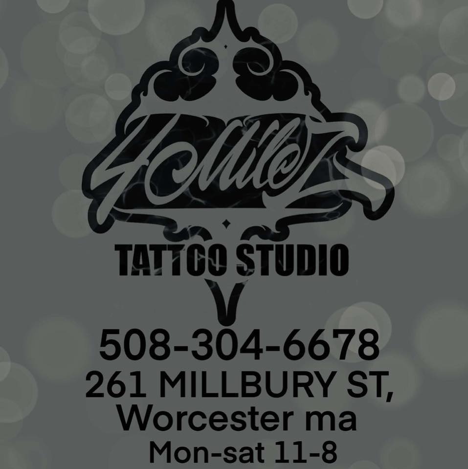 4MileZ Tattoo Studio-Worcester Logo