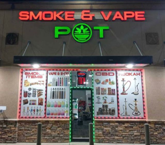 Smoke & Vape Pot - Houston Logo