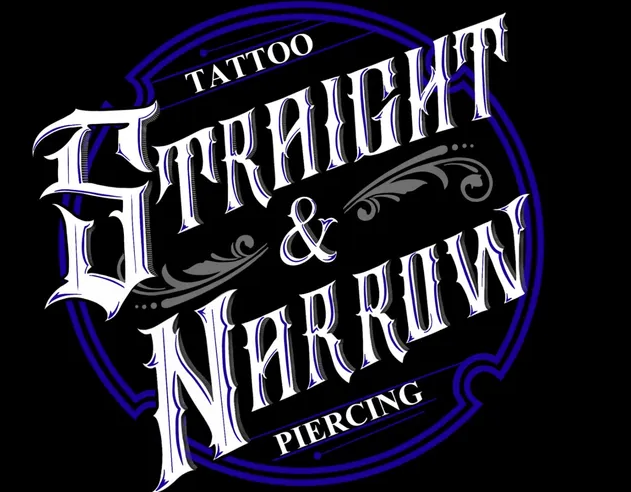 Straight & Narrow Tattoo Logo
