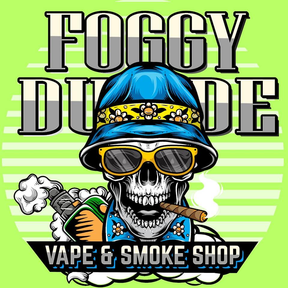 Foggy Dude Vape & Smoke Shop Logo