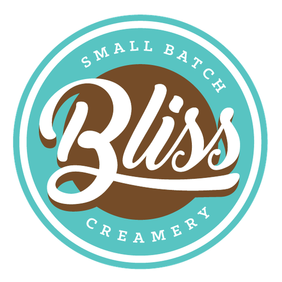 Bliss Small Batch Creamery N. Logo
