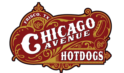 Chicago Avenue Hot Dogs Logo