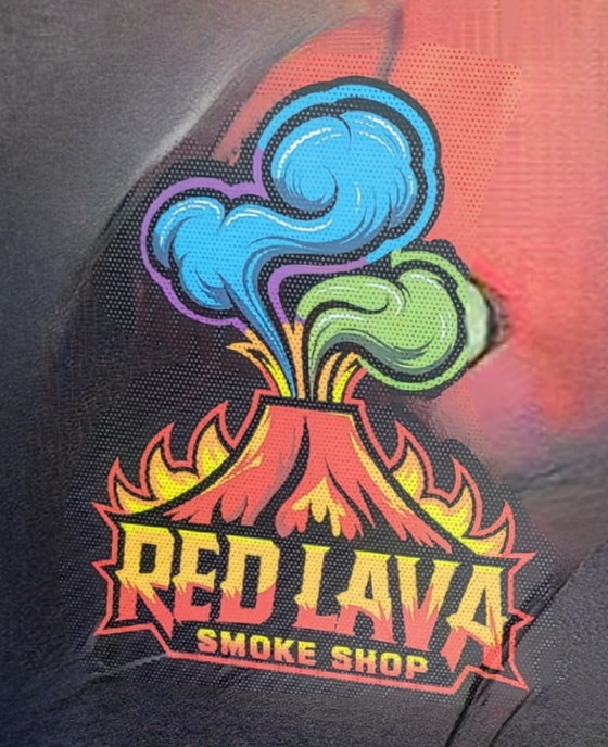 Red Lava Smoke Shop Logo