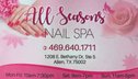 All Seasons Nail Spa Logo