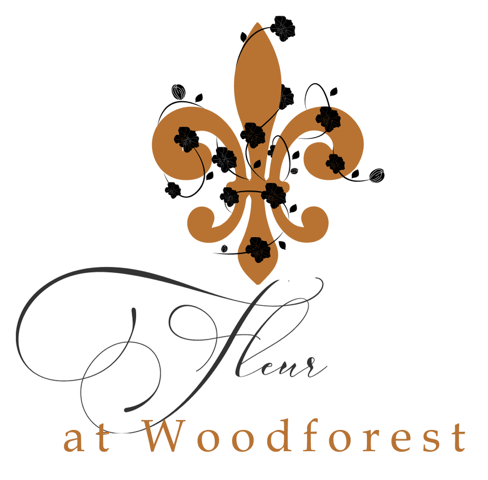 Fleur at Woodforest Florist Logo