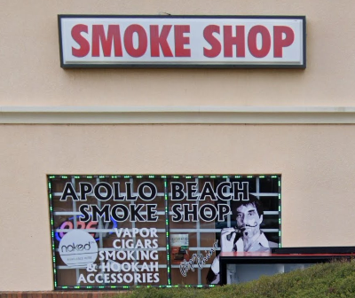 Apollo Beach Smoke Shop Logo