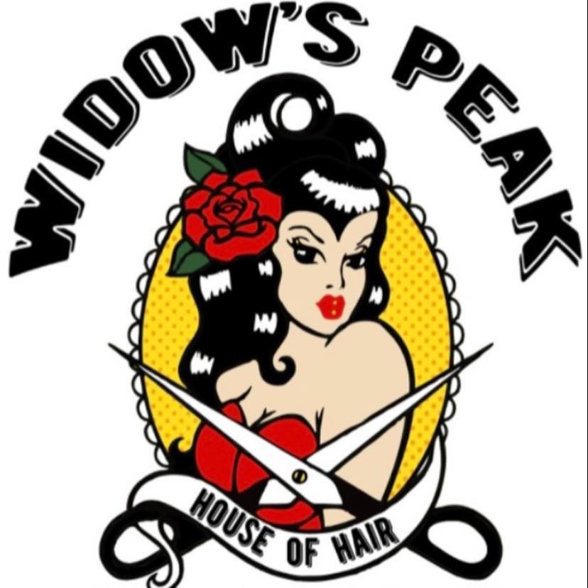 Widow's Peak House of Hair Logo