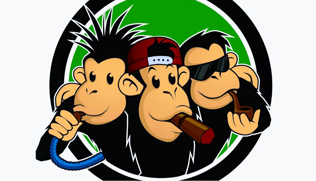 3 Monkeys S Shop McKinney Logo