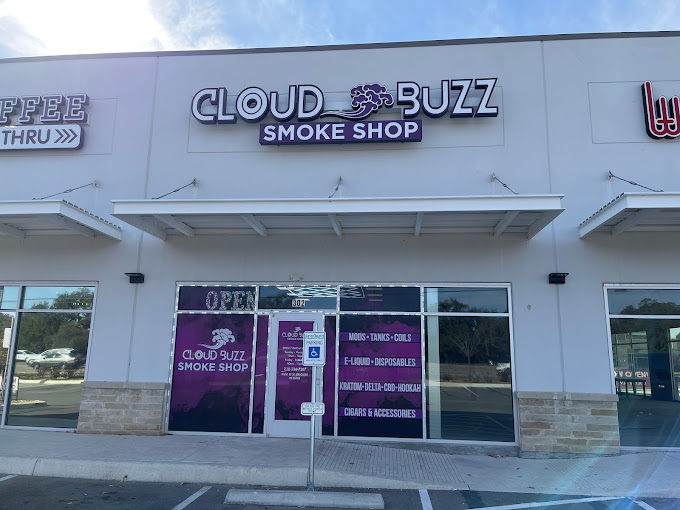 Cloud Buzz Smoke Shop Logo