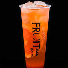 Fruitea Boba - Orange Logo