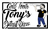 Gold Tooth Tonys Detroit Pizza Logo