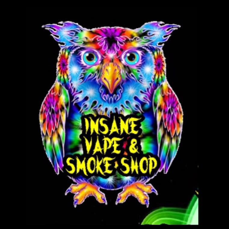 Insane Vape & Smoke Shop 5 Logo