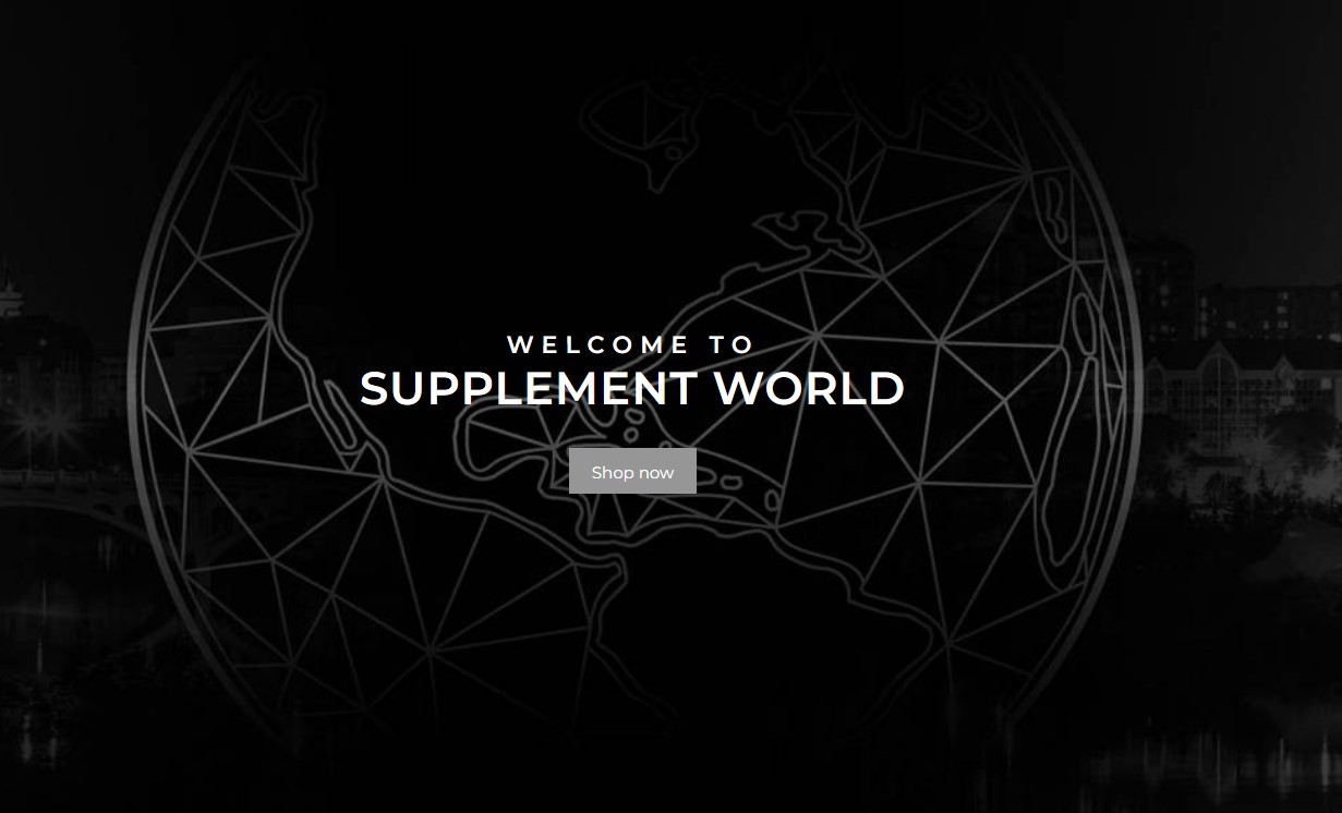 Supplement World - Edmonton Logo