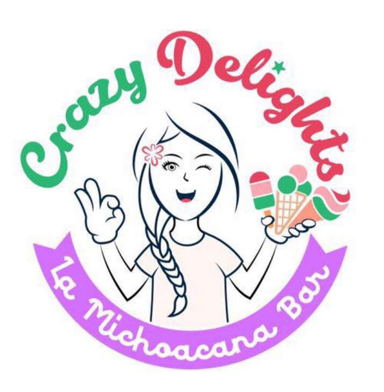 Crazy Delights La Michoacana  Logo