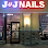 J & J Nails - Lombard Logo