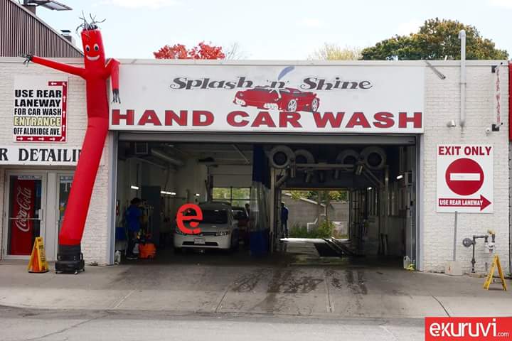 Splash 'n' Shine Hand Car Wash Logo