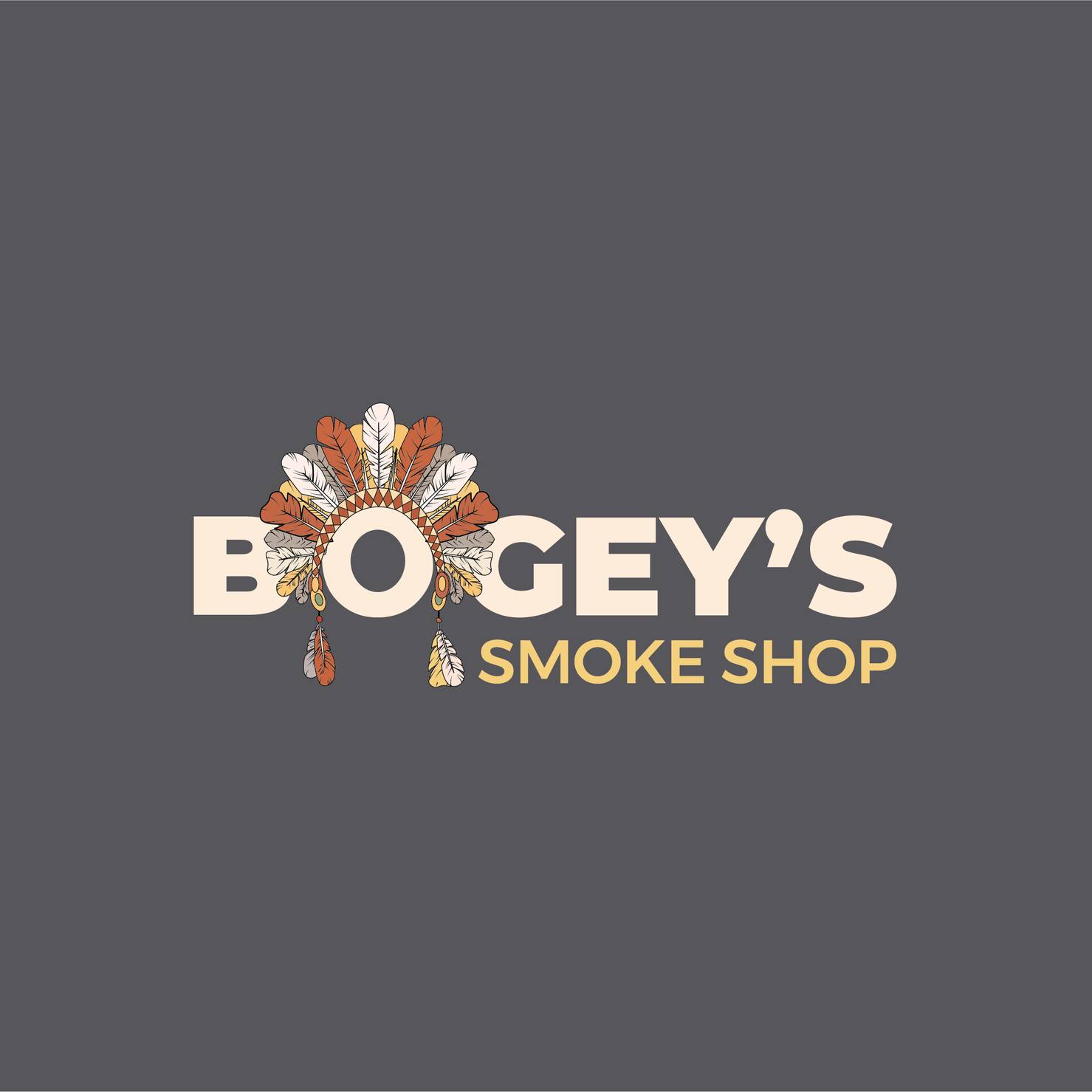 Bogey's Smoke Shop - Enfield Logo