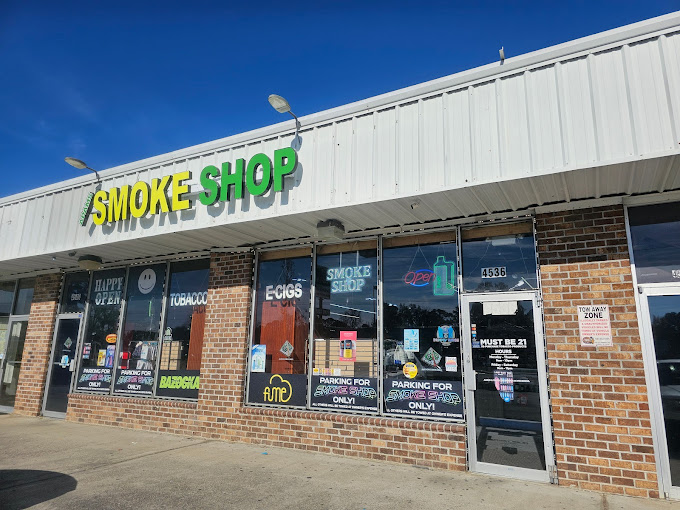 Adams smoke shop Logo