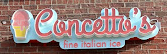 Concetto's Italian Ice Logo