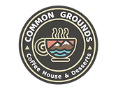Common Grounds Coffee Shop  Logo