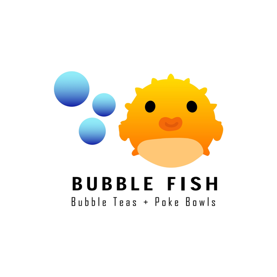 Bubbles Poke+Boba Logo