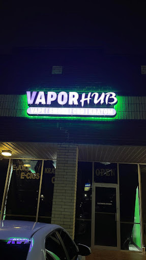 VAPOR HUB | SMOKE SHOP Logo