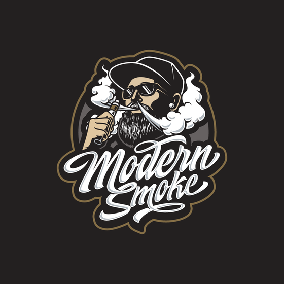 Modern Smoke Springtown Logo