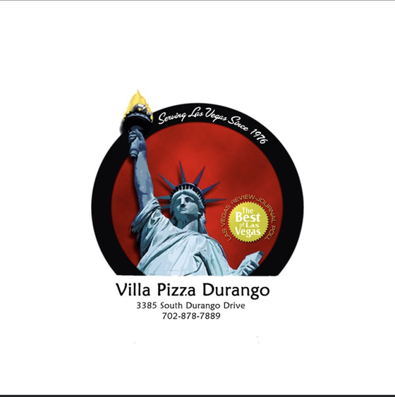 Villa Pizza - S. Durango Dr. Logo