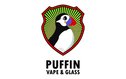Puffin' V and Glass Logo
