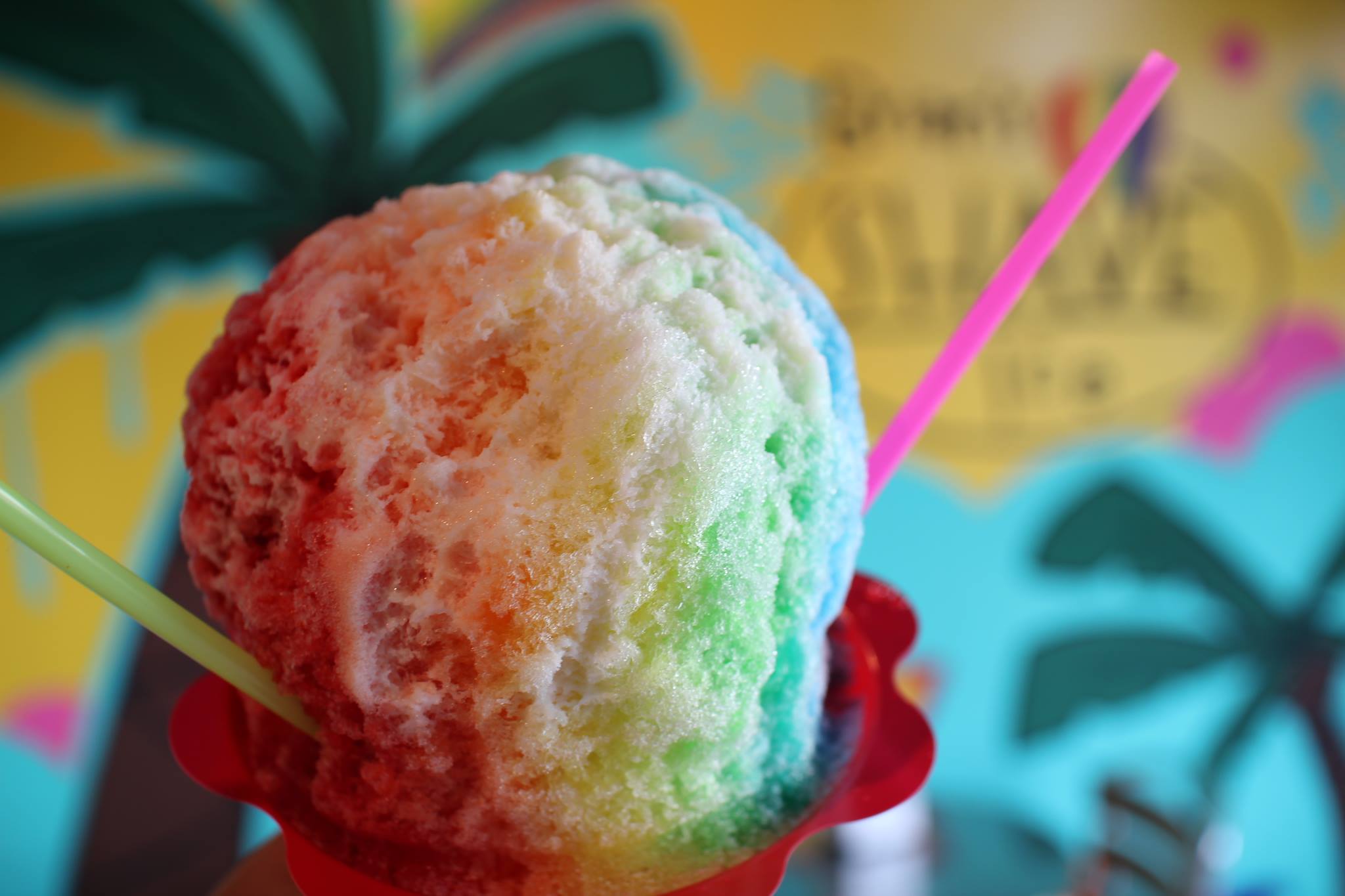 Brian Shaved ice - Los Angeles Logo