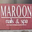 Maroon Nails and Spa Logo
