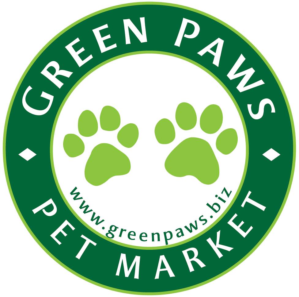 Green Paws Pet Market Logo
