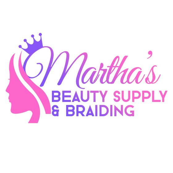 Martha's Beauty Supply & Braid Logo