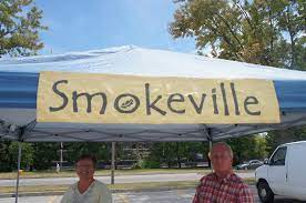 SmokeVille - Grand Prairie Logo